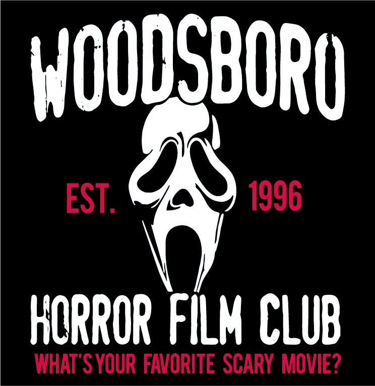 Woodsboro Horror Film Club Tee - Scream Scary