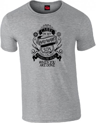 Wayward Son Carry On Tee - Winchester Brothers Supernatural