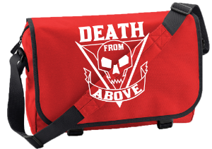 DEATH FROM ABOVE M/BAG - INSPIRED BY ALIEN STARSHIP TROOPERS