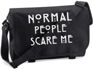 NORMAL PEOPLE SCARE ME M/BAG - INSPIRED BY AMERICAN HORROR STORY