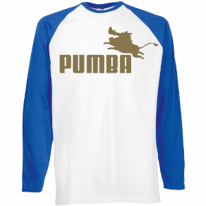 PUMBA BASEBALL - INSPIRED BY LION KING PUMA