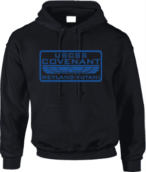 USCSS COVENANT HOODIE - INSPIRED BY ALIEN PROMETHEUS NOSTROMO